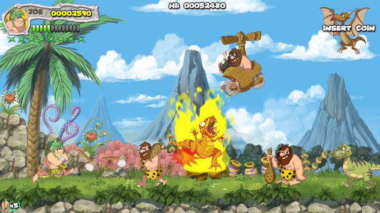 NEW Joe & Mac - Caveman Ninja for Nintendo Switch - Nintendo