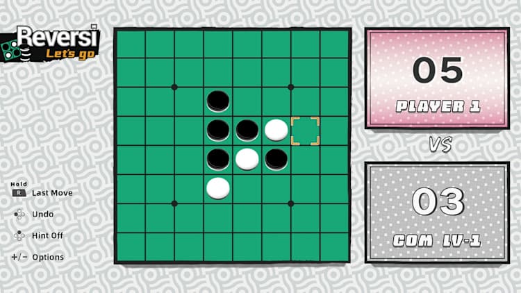 Nintendo Switch - REVERSI　Nintendo Switch Reversi Let's Go for Nintendo Switch - Nintendo Official Site