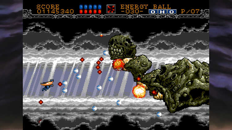 Gynoug (ジノーグ). [Mega Drive - NCS, Winds, Cube, Masaya
