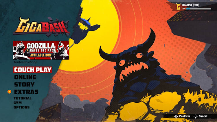 GigaBash ギガバッシュ 北米版 switch ニンテンドースイッチ