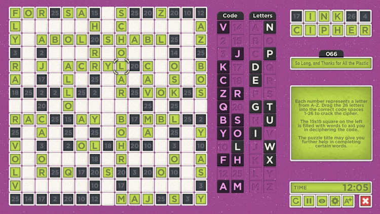 たぶん　Letters スイッチ Ink Cipher for Nintendo Switch - Nintendo Official Site