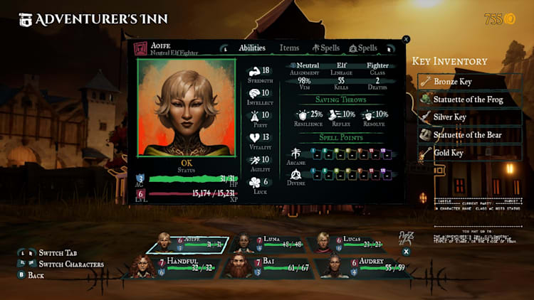 Wizardry: Proving Grounds of the Mad Overlord for Nintendo