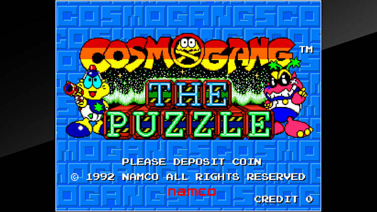 海外個人輸入 Archives Arcade COSMO Switch Nintendo for PUZZLE THE GANG ゲーム基板