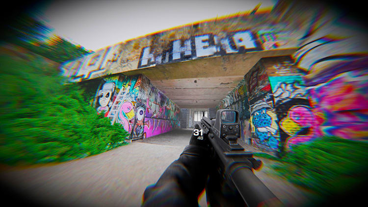Warzone Chronicles: Virtual Warfare Shooter NSP, XCI ROM