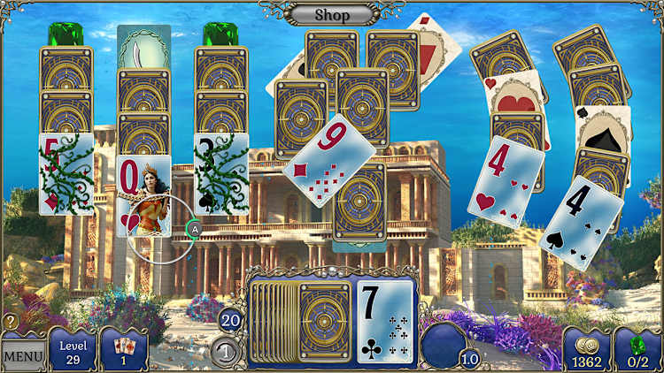 Jewel Match Atlantis Solitaire Collector's Edition for