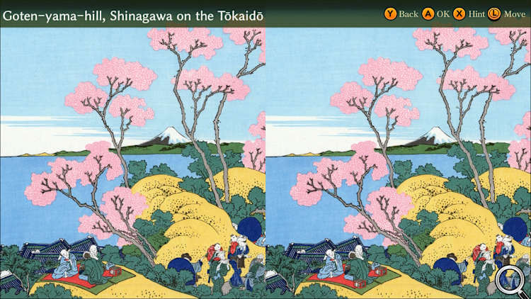 Spot the Difference Ukiyo-e Thirty-six Views of Mt. Fuji for
