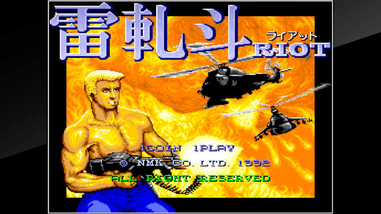 Arcade Archives RIOT for Nintendo Switch - Nintendo Official
