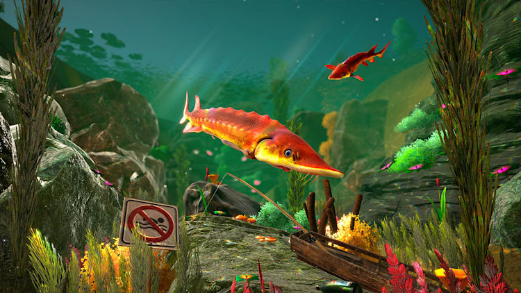 Aquatic Life: Fish Simulator RPG NSP, XCI ROM