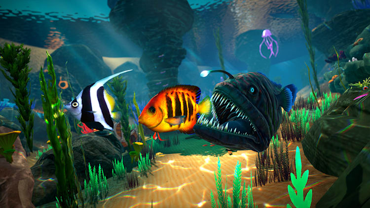 Aquatic Life: Fish Simulator RPG NSP, XCI ROM