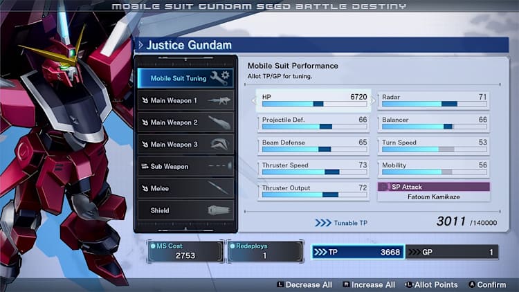 Nintendo Switch(TM) 機動戦士ガンダムSEED BATTLE DESTINY