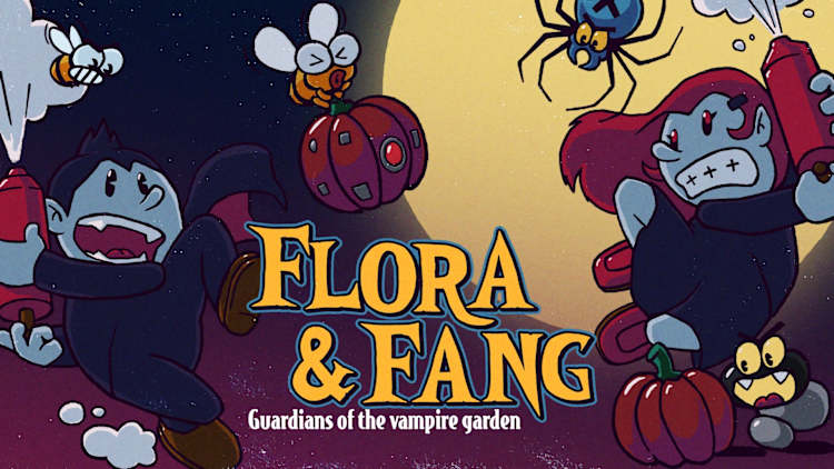 Flora & Fang: Guardians of the vampire garden