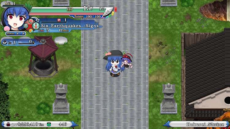 ななみ　　Nintendo Switch Playable Character - Tenshi Hinanawi & Equipment for