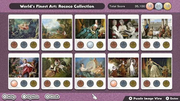 World's Finest Art: Rococo Collection for Nintendo Switch