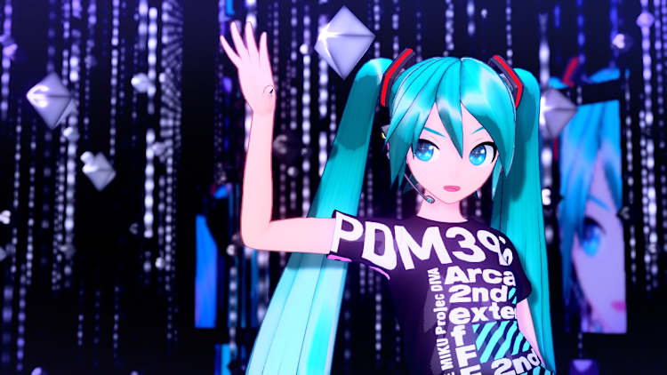 Hatsune Miku: Project DIVA Mega Mix T-Shirt Design Pack for
