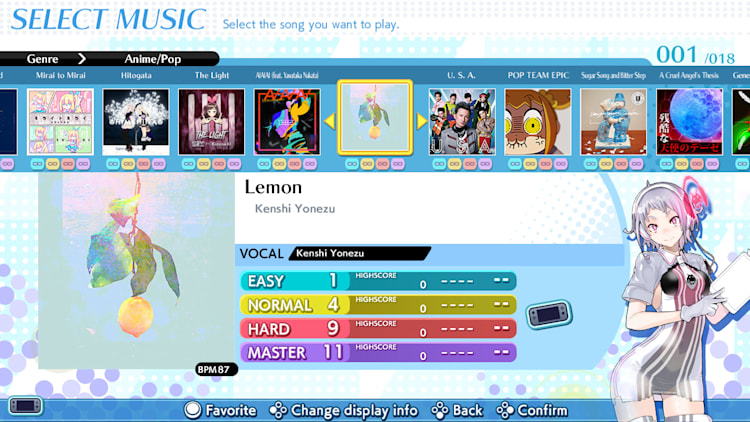 NESiCA Taito - Groove Coaster - Arcade Card - Blue Version