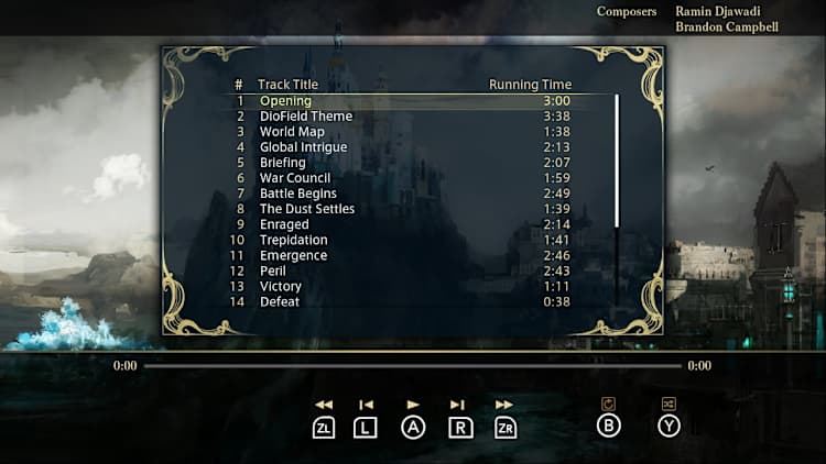 The DioField Chronicle Digital Deluxe Edition for Nintendo