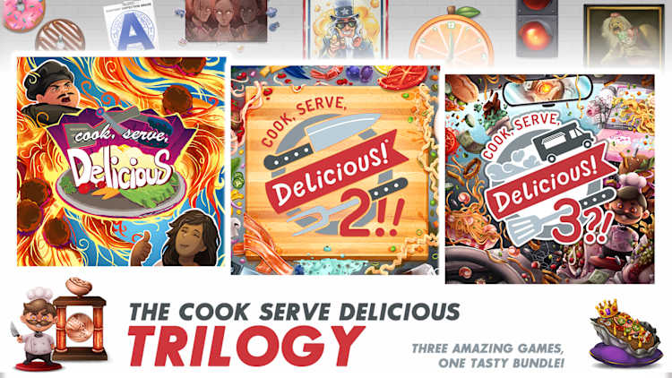Cook, Serve, Delicious, Trilogy!