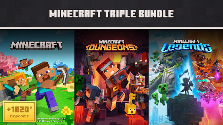 Minecraft Triple Bundle