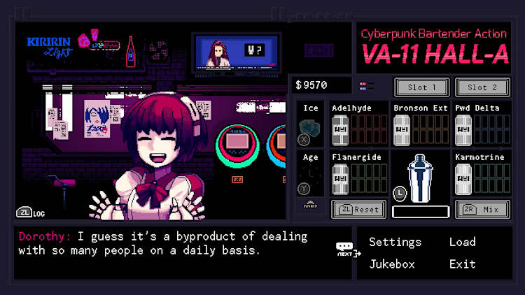 VA-11 Hall-A: Cyberpunk Bartender Action - Image 1