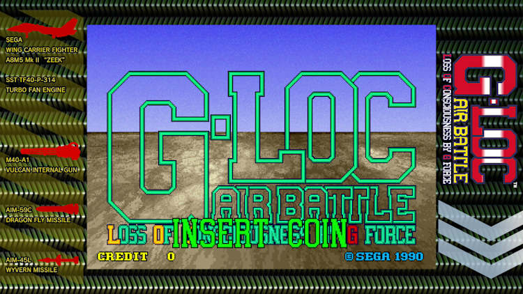 SEGA AGES G-LOC AIR BATTLE - Image 1