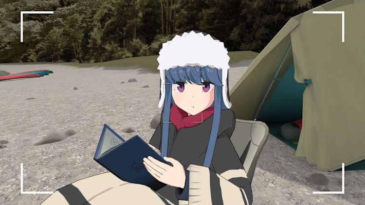 Laid-Back Camp - Virtual - Lake Motosu - Image 1