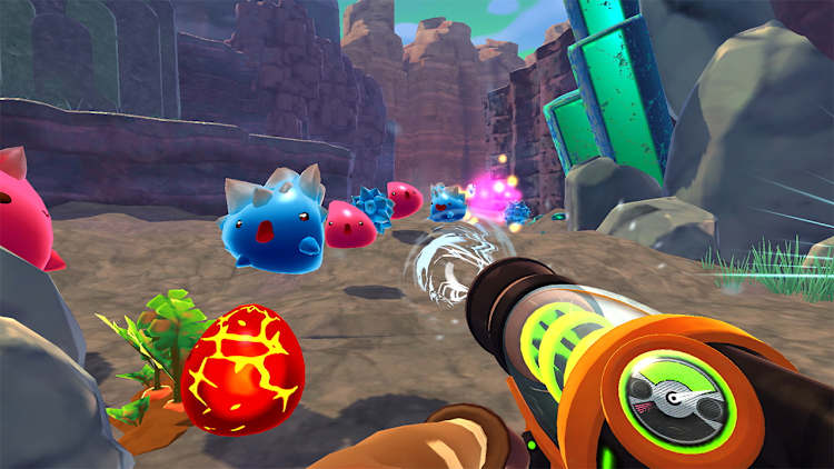 スライム ランチャー Slime Rancher switch Amazon.com: Slime Rancher: Plortable Edition - Switch