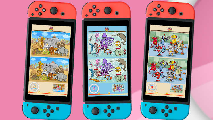 Find 10 Differences for Nintendo Switch - Nintendo Official Site