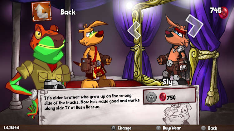 TY the Tasmanian Tiger® 4: Bush Rescue Returns™ for Nintendo