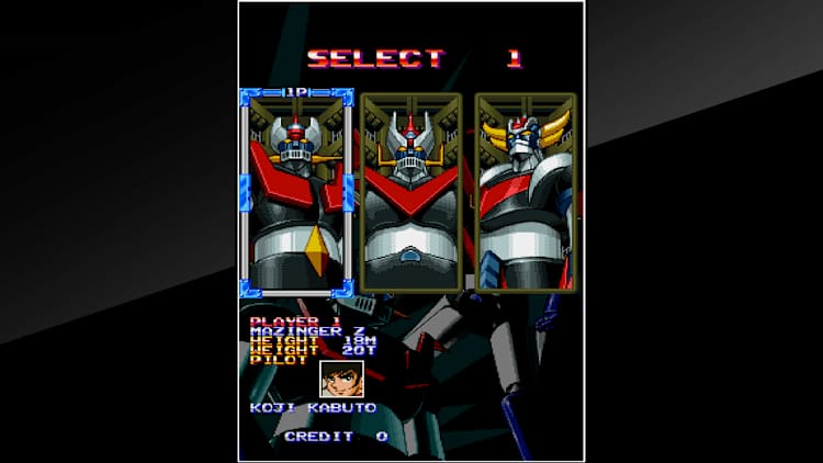 Arcade Archives MAZINGER Z for Nintendo Switch - Nintendo Official