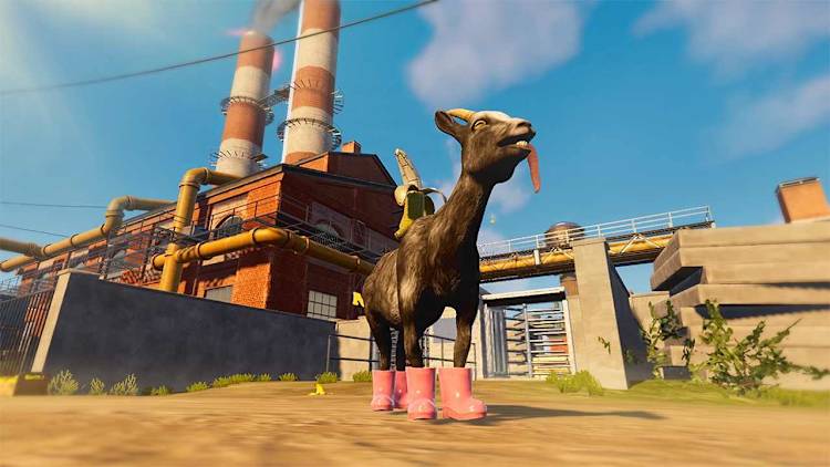 Nintendo Switch PS5 Goat Simulator 3 GOAT IN A BOX Goat Simulator 3 GOAT IN A BOX Edition PS5 Game Software