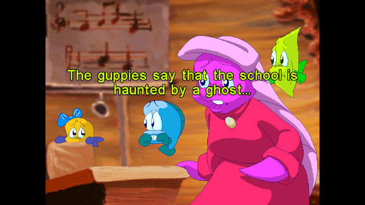 Freddi Fish 2: The Case of The Haunted Schoolhouse - Image 1