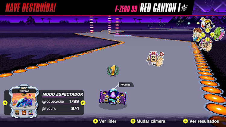 F-ZERO™ 99 para Nintendo Switch - Site Oficial da Nintendo para Brasil