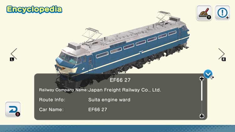 JRミニチュアトレイン　プロフィール Japan Train Models - JR Freight Edition for Nintendo Switch