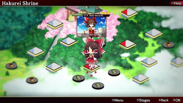 Touhou Danmaku Kagura Phantasia Lost para Nintendo Switch - Site