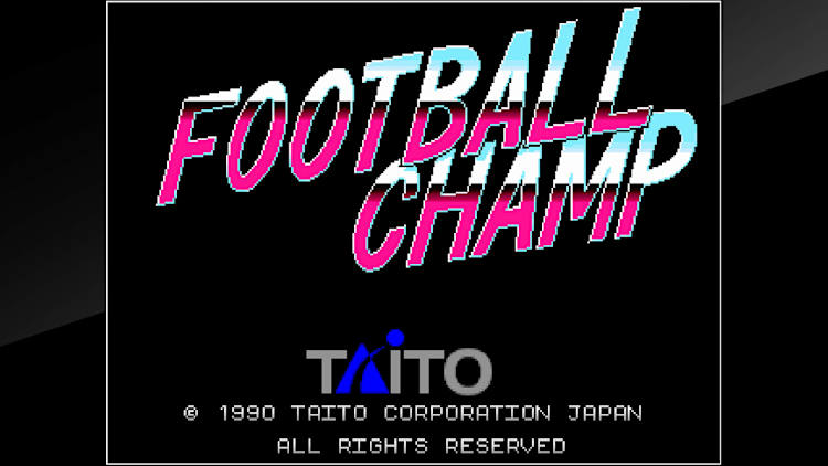 Arcade Archives FOOTBALL CHAMP for Nintendo Switch - Nintendo