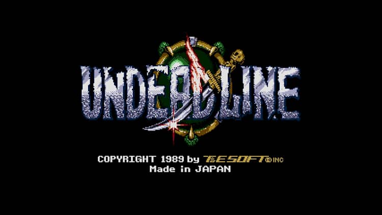 EGGCONSOLE UNDEADLINE MSX2 for Nintendo Switch - Nintendo Official