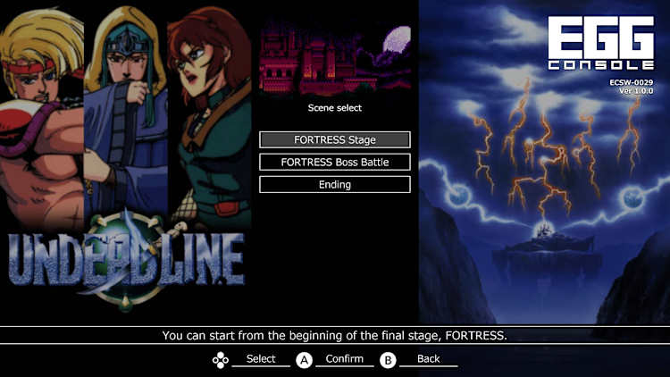 MSX2 アンデッドライン EGGCONSOLE UNDEADLINE MSX2 for Nintendo Switch - Nintendo Official
