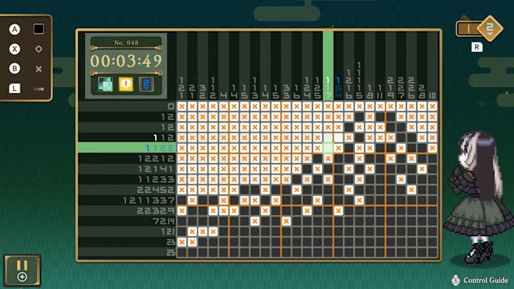 Picross™ : Juufuutei Raden™'s Guide for Pixel Museum for Nintendo
