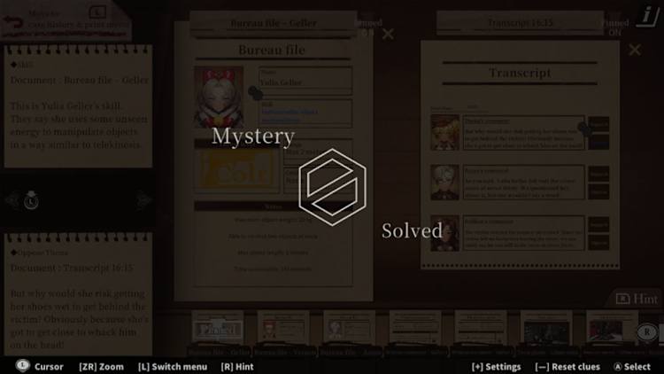 Staffer Case: A Supernatural Mystery Adventure for Nintendo Switch