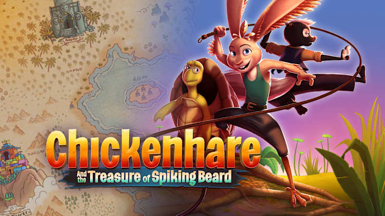 Chickenhare and the treasure of Spiking-beard