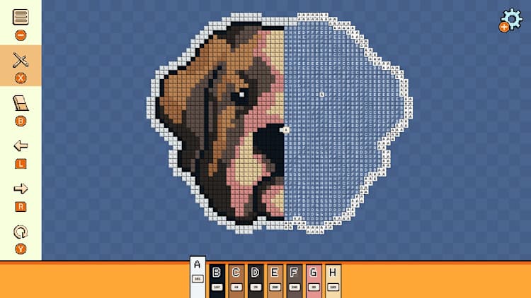 Pixel Cross Stitch Color by Number - Image 1