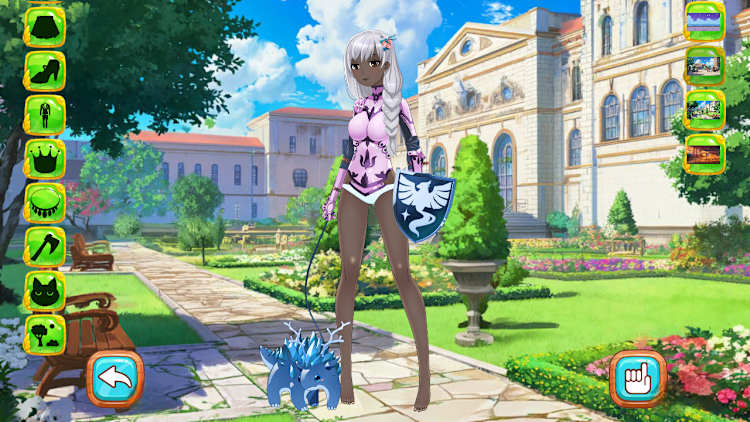 Beautiful Anime Girl Beach Anime Girl Kawaii High School Dress UP For  Nintendo Switch Nintendo Official