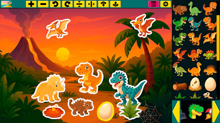 Super Sticker Studio - Creative Sticker Book Game for Kids for