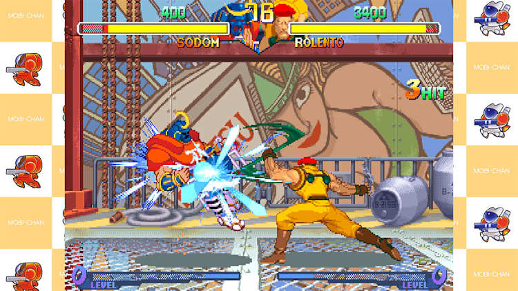 STREET FIGHTER ALPHA 2 ARCADE Porte-Clés