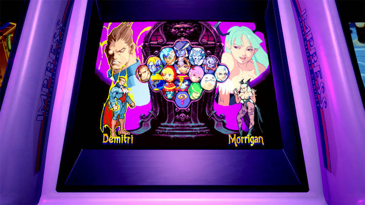 VAMPIRE SAVIOR No.023 アナカリス&キュービィ ラミカ Capcom Arcade 2nd Stadium: A.K.A Vampire Savior: The Lord of