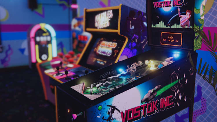 Arcade Paradise - Vostok Inc. Pinball for Nintendo Switch