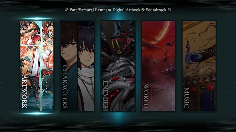 Fate/Samurai Remnant Digital Artbook & Soundtrack for Nintendo