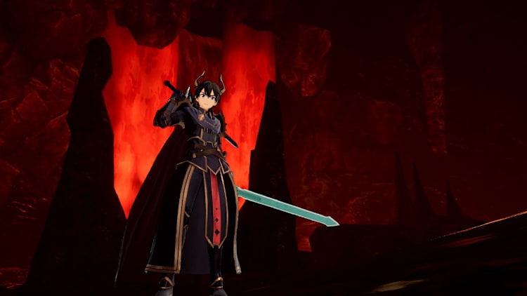 SWORD ART ONLINE Fractured Daydream - Demon King Costume Set for