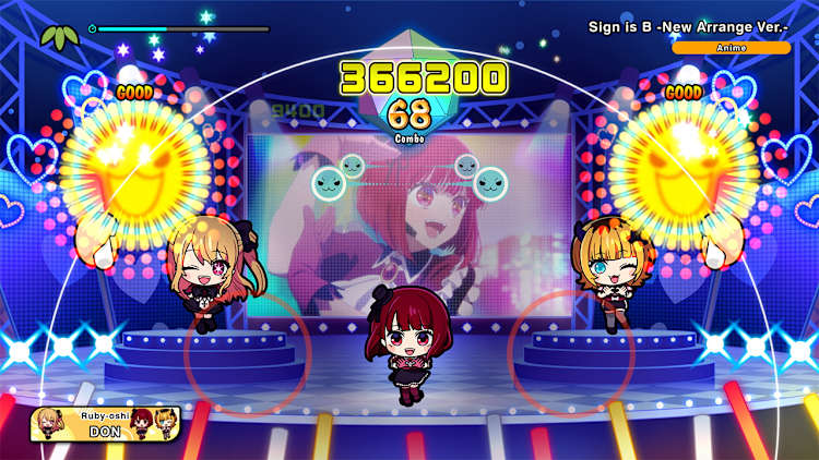 Taiko no Tatsujin: Rhythm Festival - 【OSHI NO KO】Collab. Pack