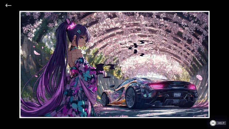 Anime Girls: JDM Car Passion Puzzle Driven by Style for Nintendo